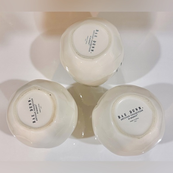 EUC Rae Dunn. FAITH, HOPE, LOVE Bud Vase Trio - Picture 3 of 3